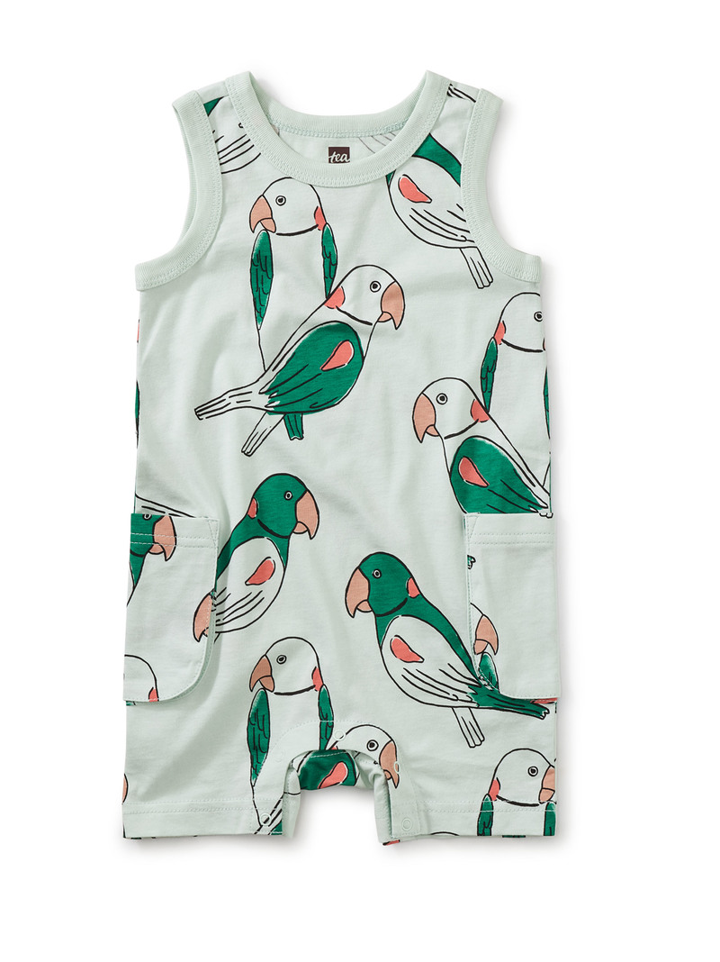 Cargo Pocket Tank Baby Romper