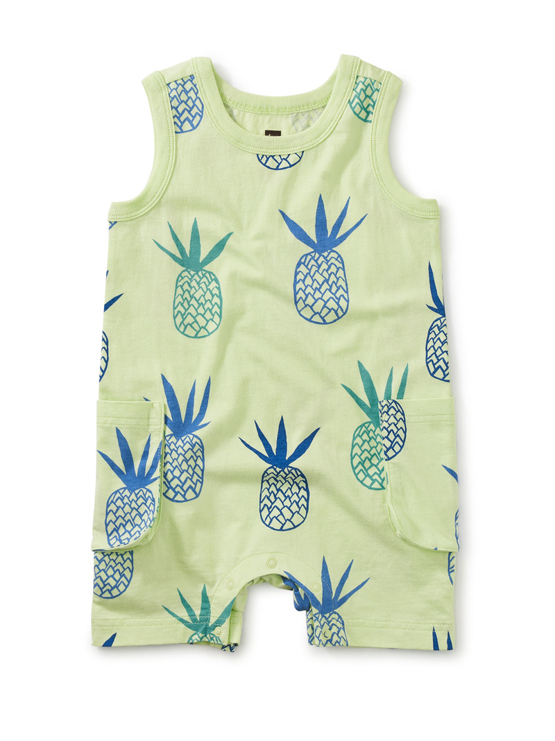 Cargo Pocket Tank Baby Romper