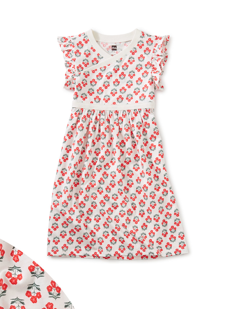 Wrap Neck Dress