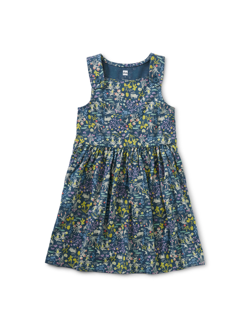 Button Shoulder Dress