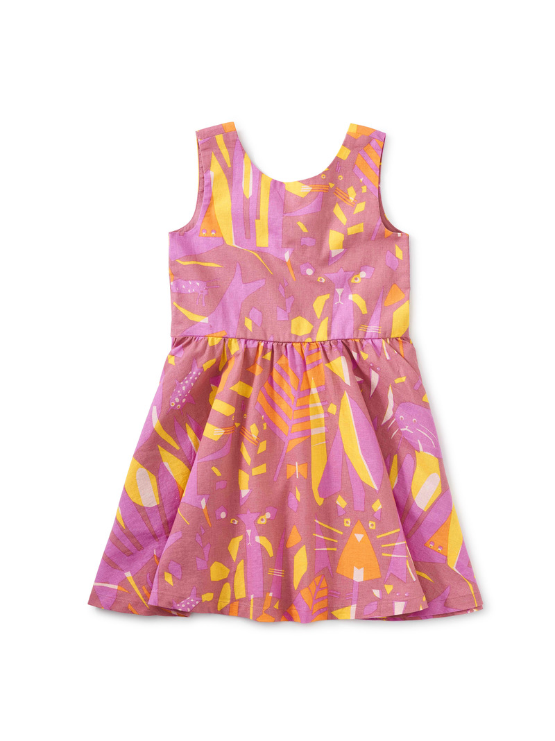 Inês Machado Bow Back Dress