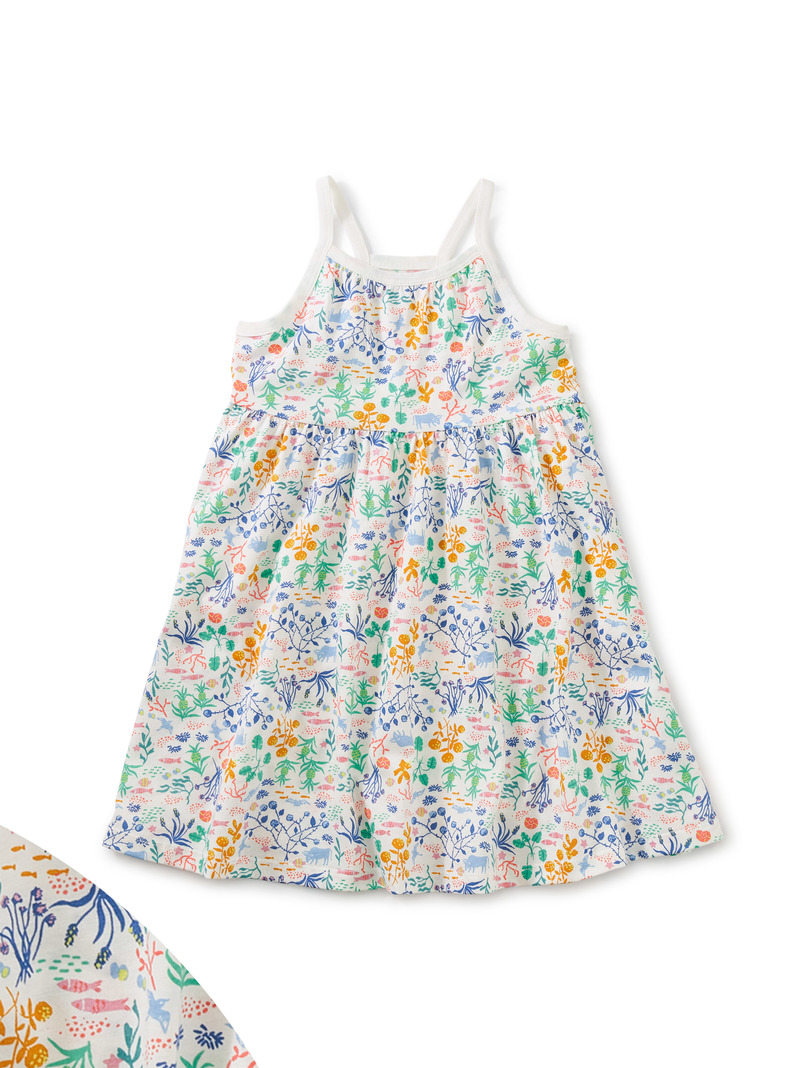 Spaghetti Strap Trapeze Dress