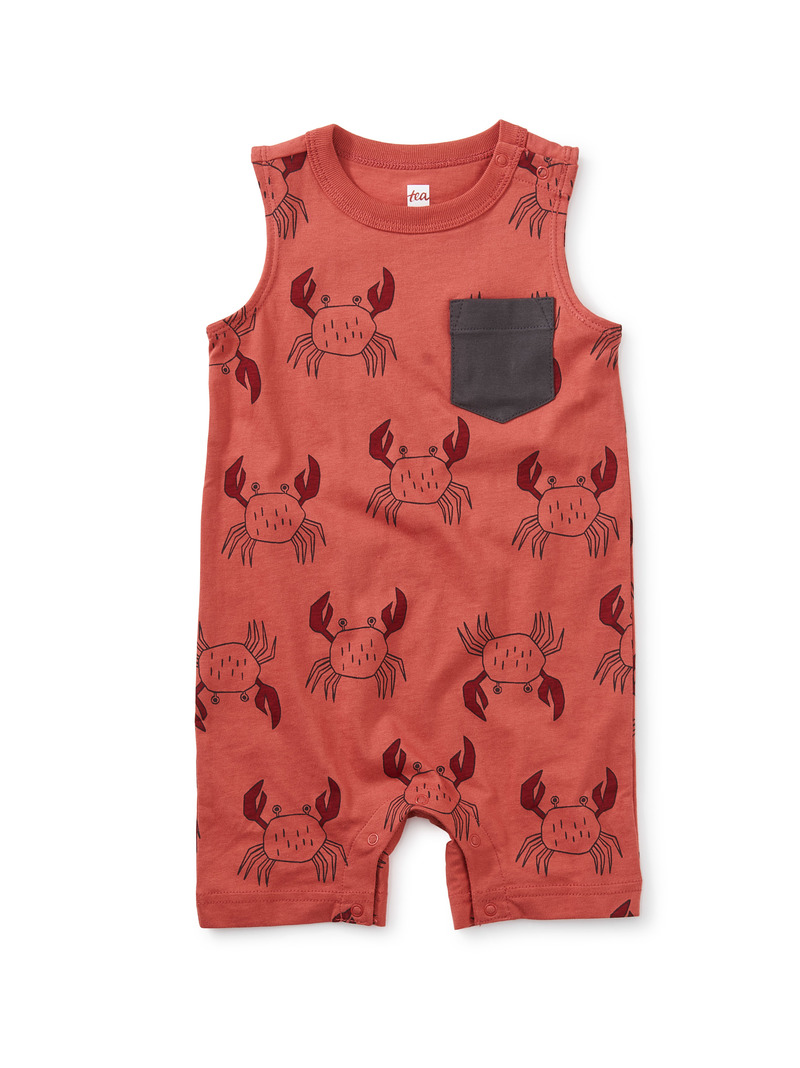 Pop Pocket Tank Baby Romper