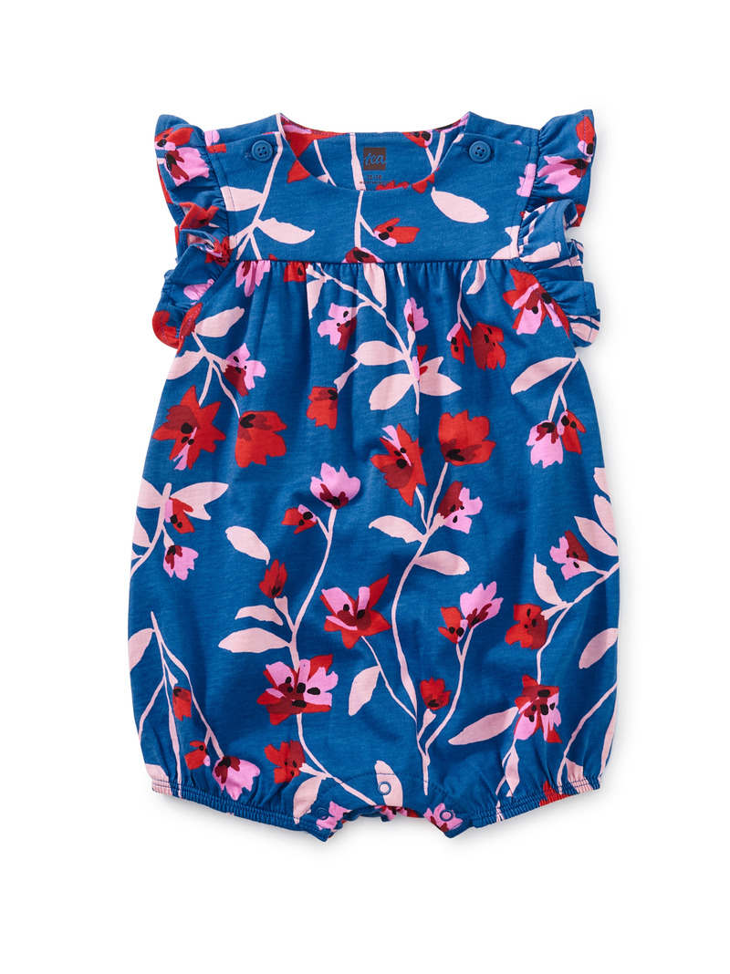 Flutter Button Baby Romper