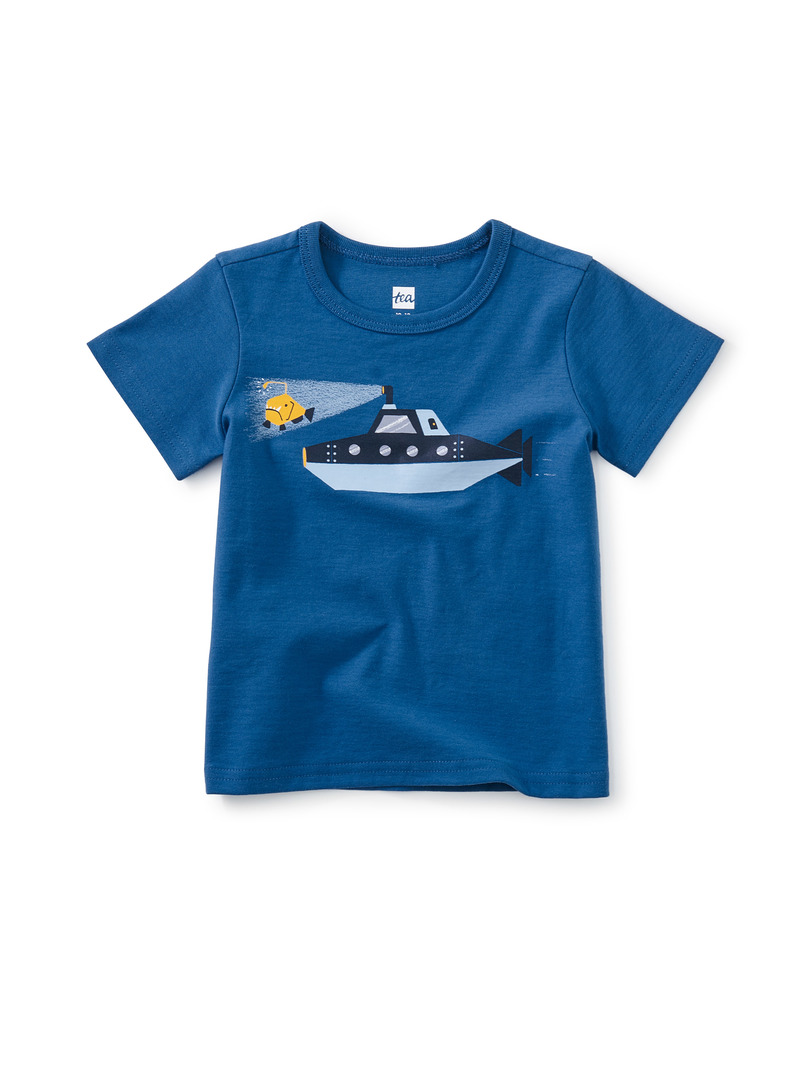 Deep Sea Exploring Baby Graphic Tee