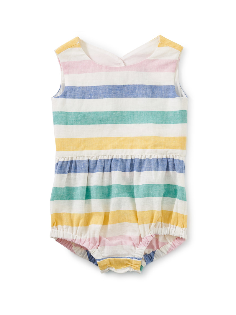 Peekaboo Back Baby Romper