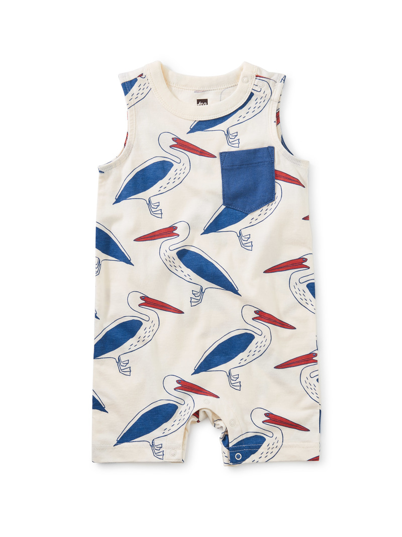 Pop Pocket Tank Baby Romper