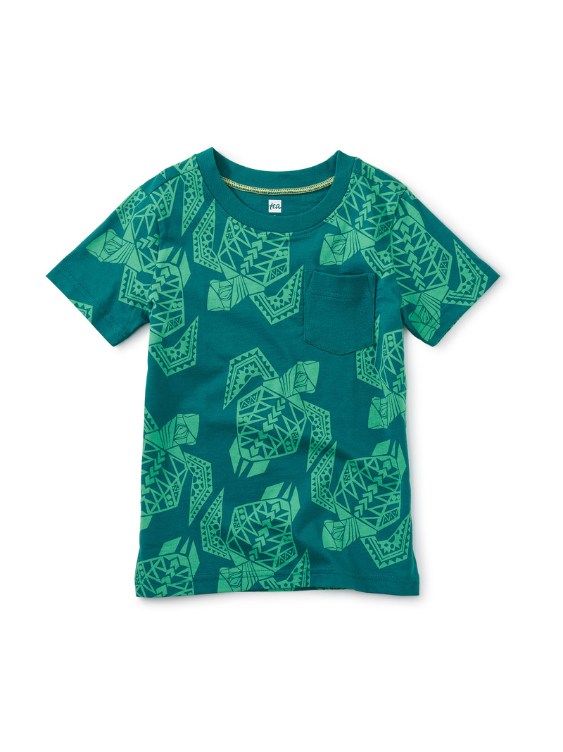 Printed Pocket Tee