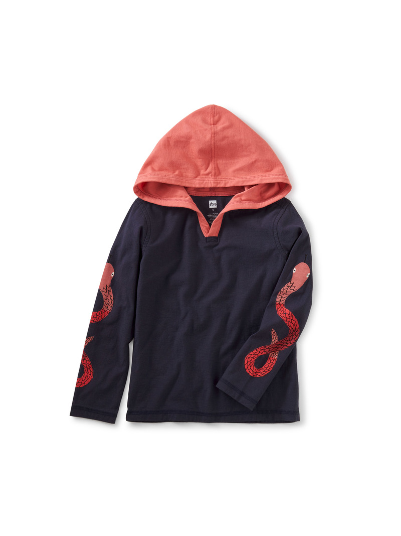 Happy Hoodie in Snakes