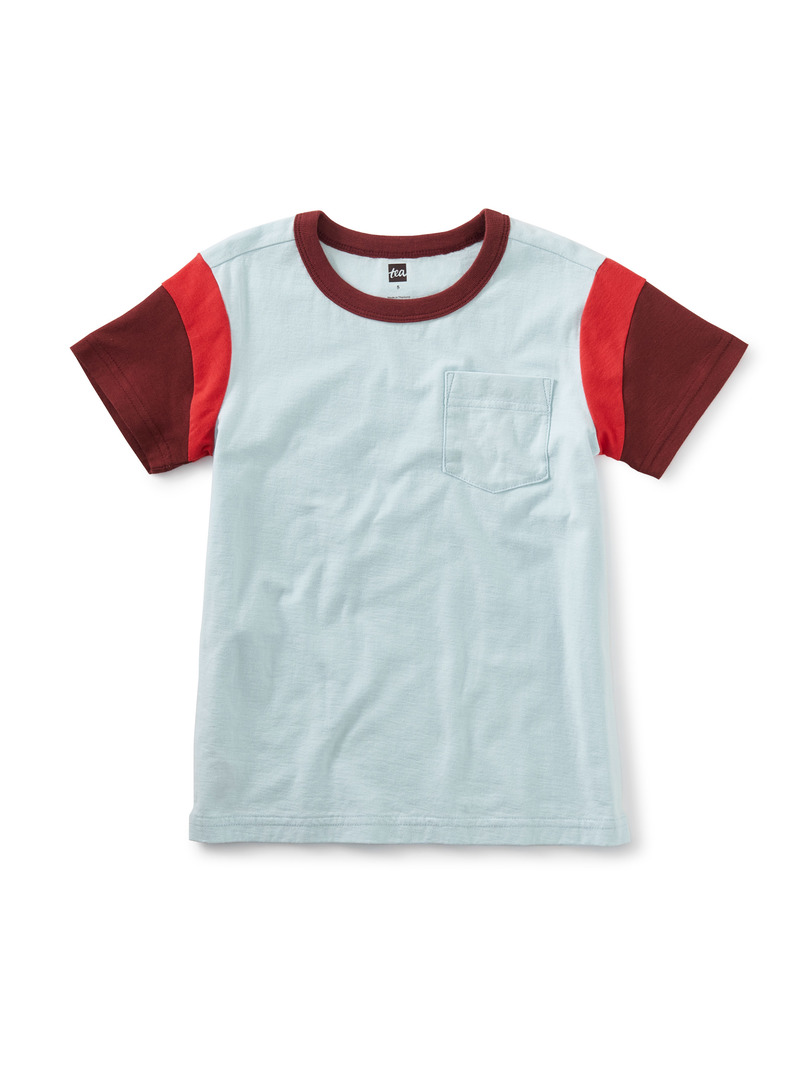 Color Block Sleeve Tee