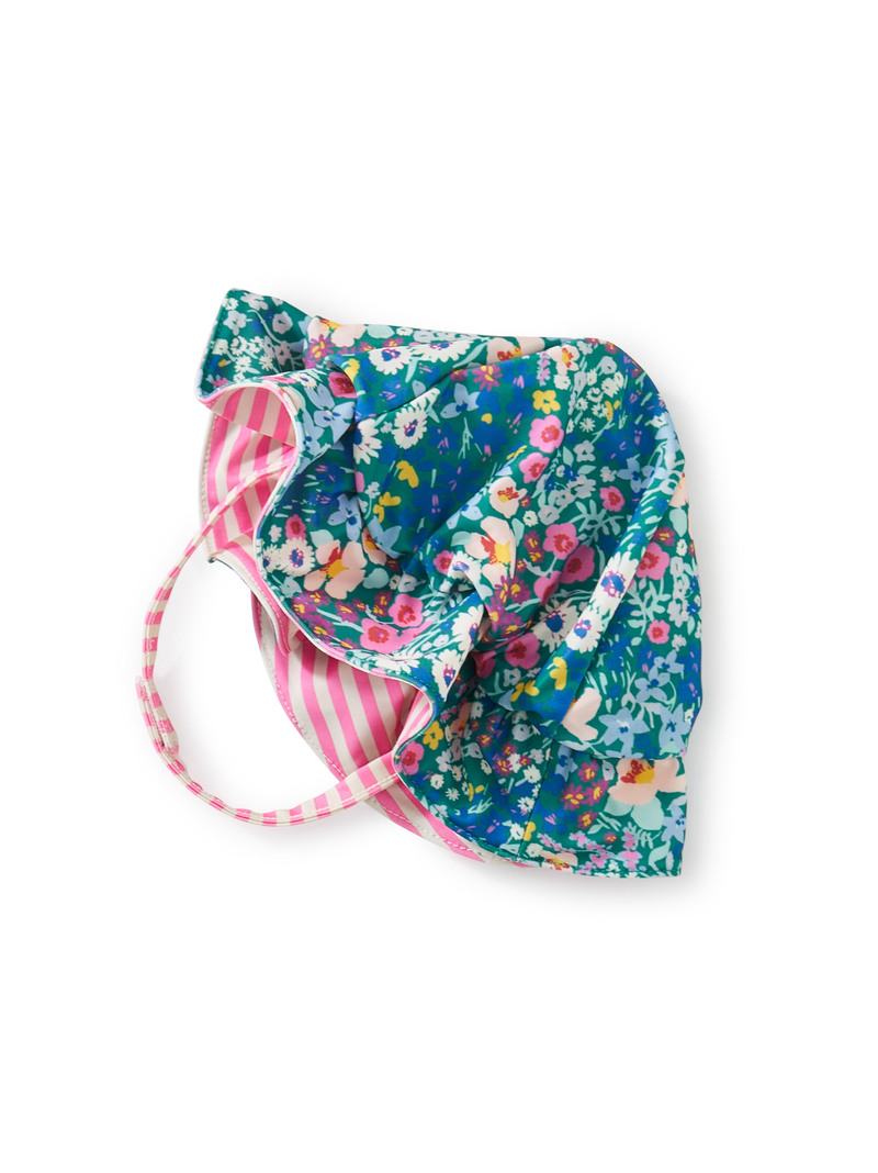 Reversible Ruffle Baby Hat