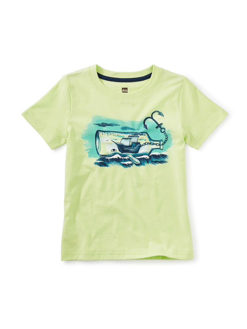 Ship in a Whale Bottle Tee