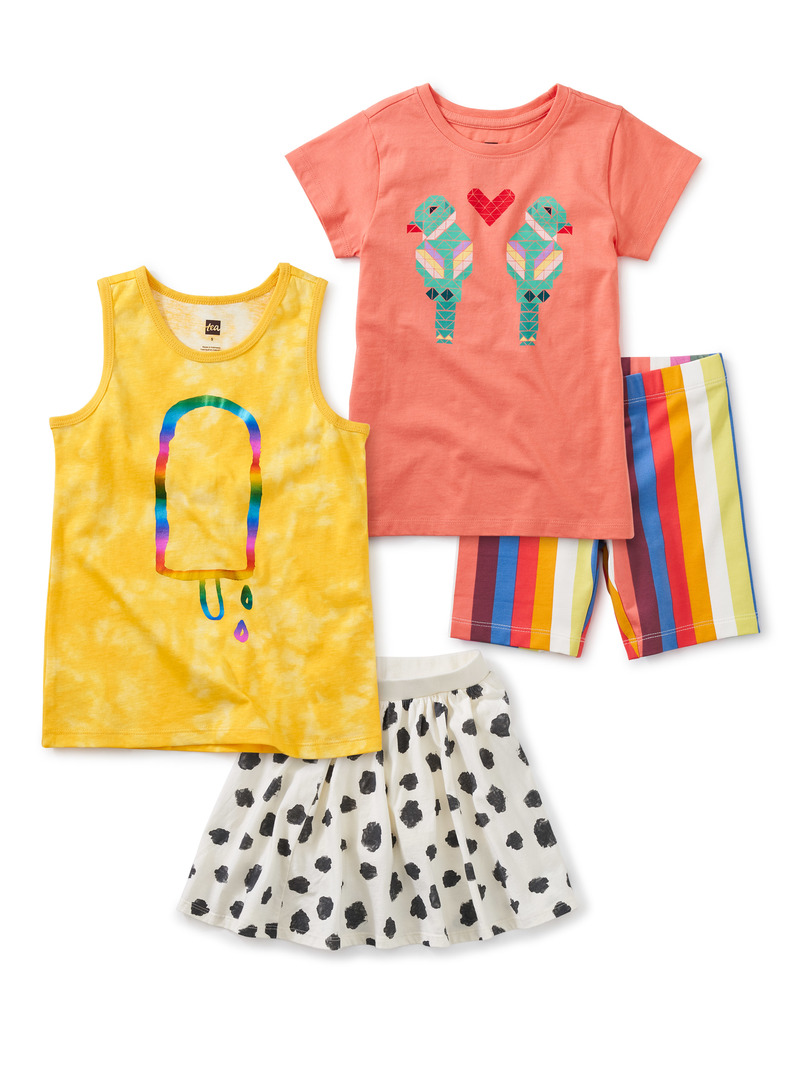 Popsicles & Parakeets Set 