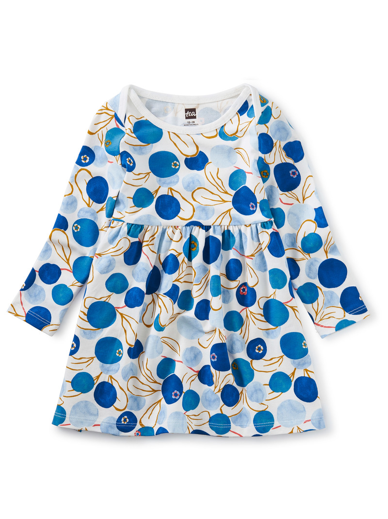 Baby Long Sleeve Skirted Dress