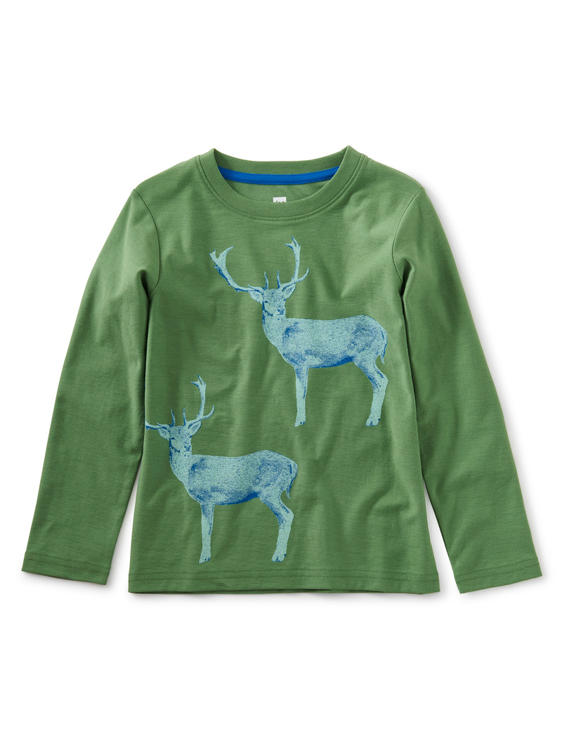 Scandi Stag Graphic Tee