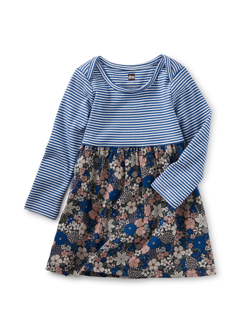 Print Mix Baby Dress