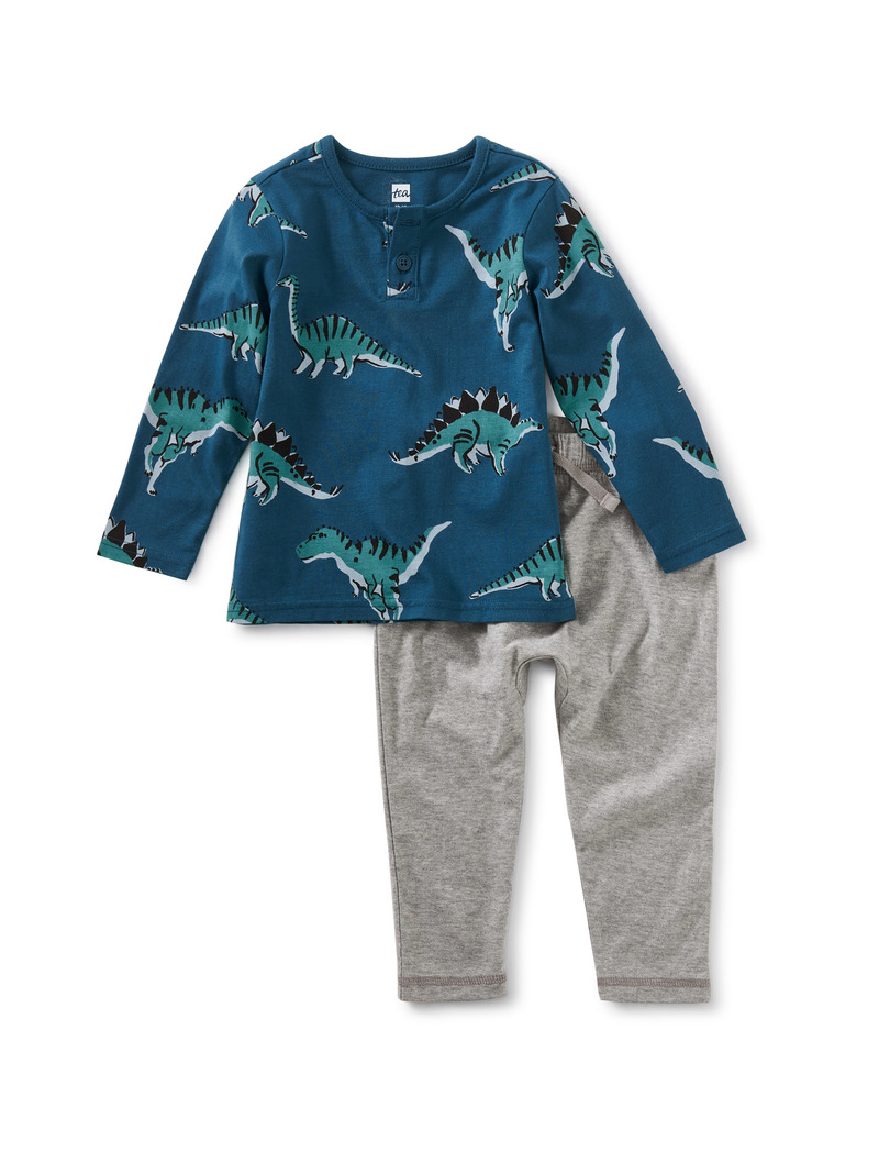 Printed Tee Baby Set