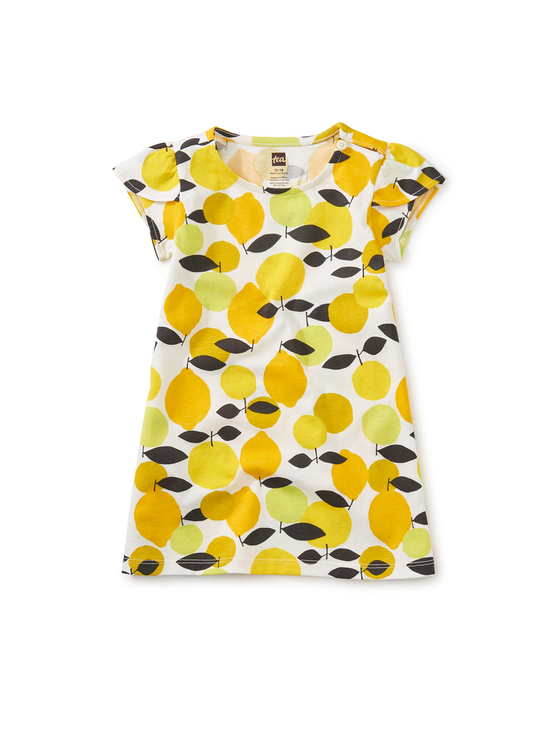 Petal Sleeve Baby Dress