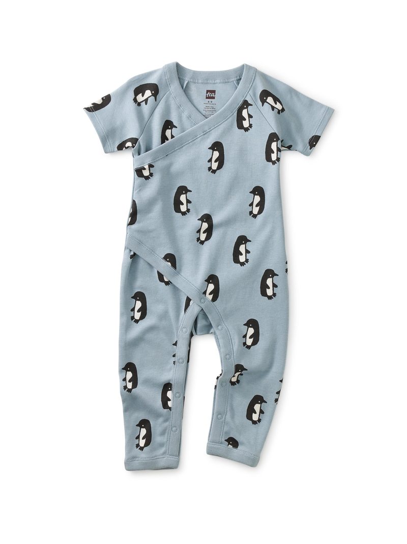 Baby Wrap Neck Romper