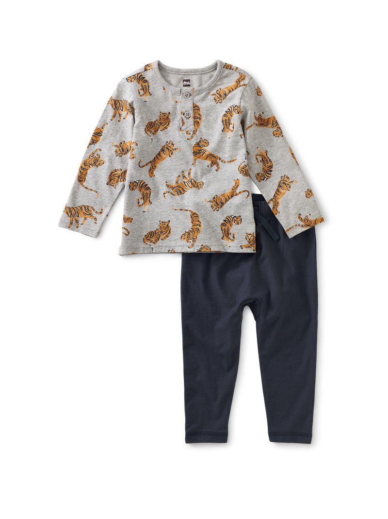 Henley Baby Set