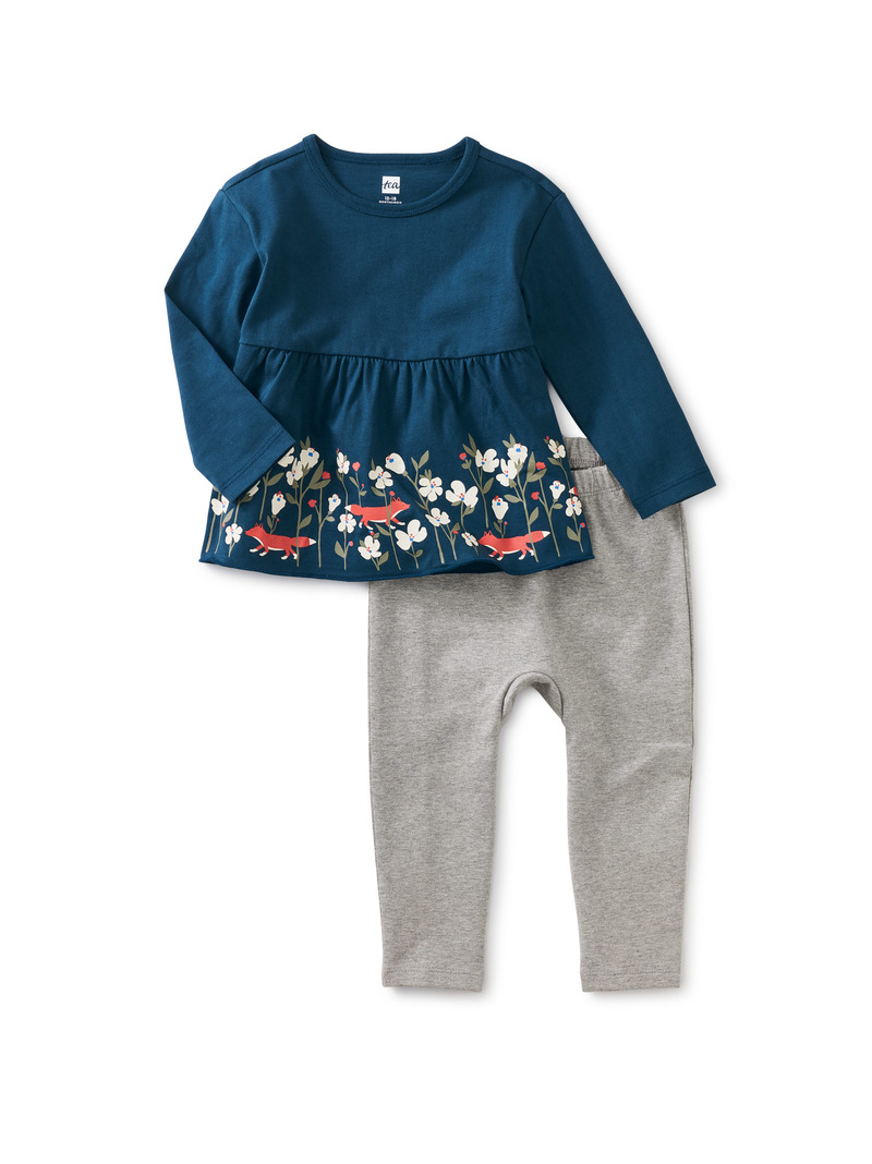 Peplum Top Baby Set