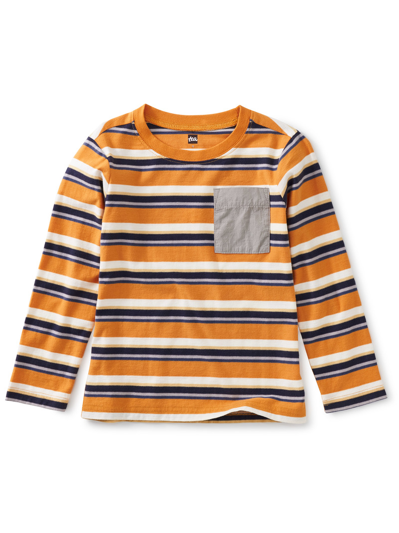 Striped Pocket Tee