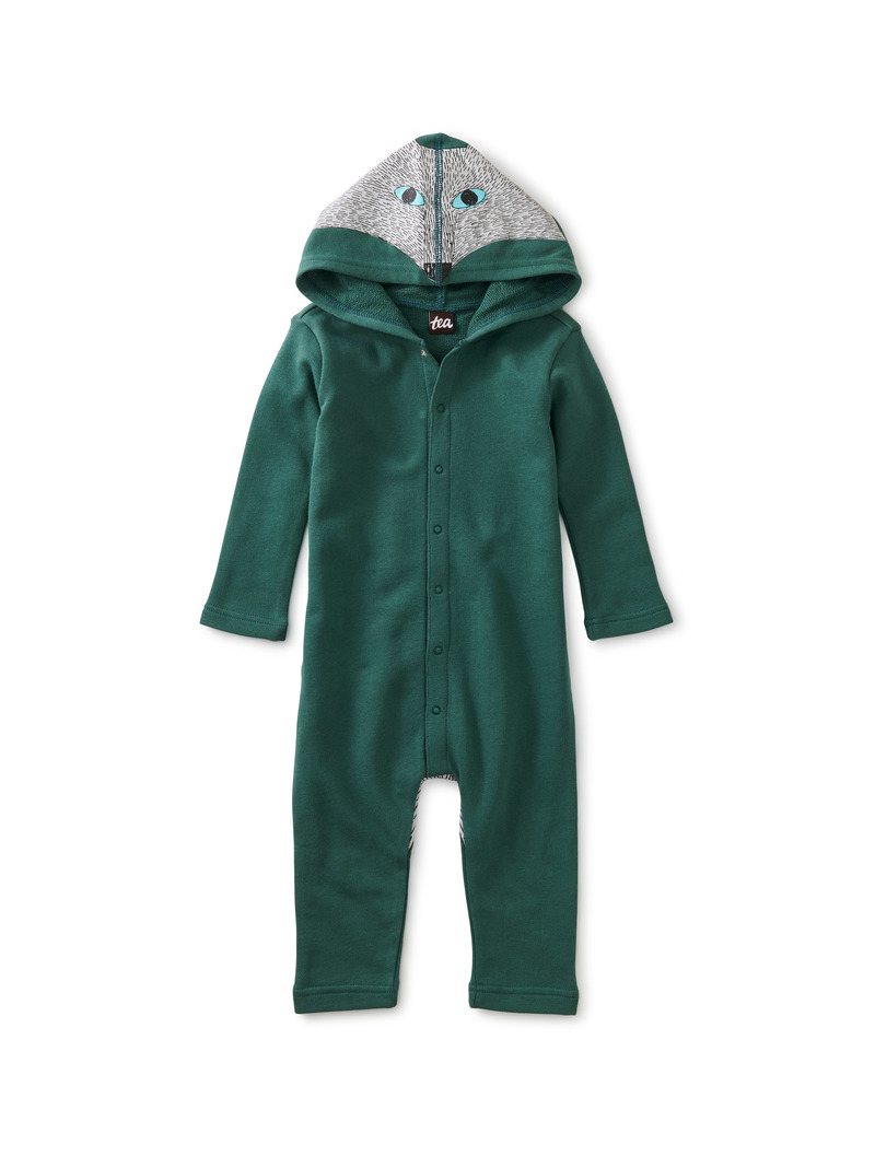 Howl Cute Hooded Baby Romper