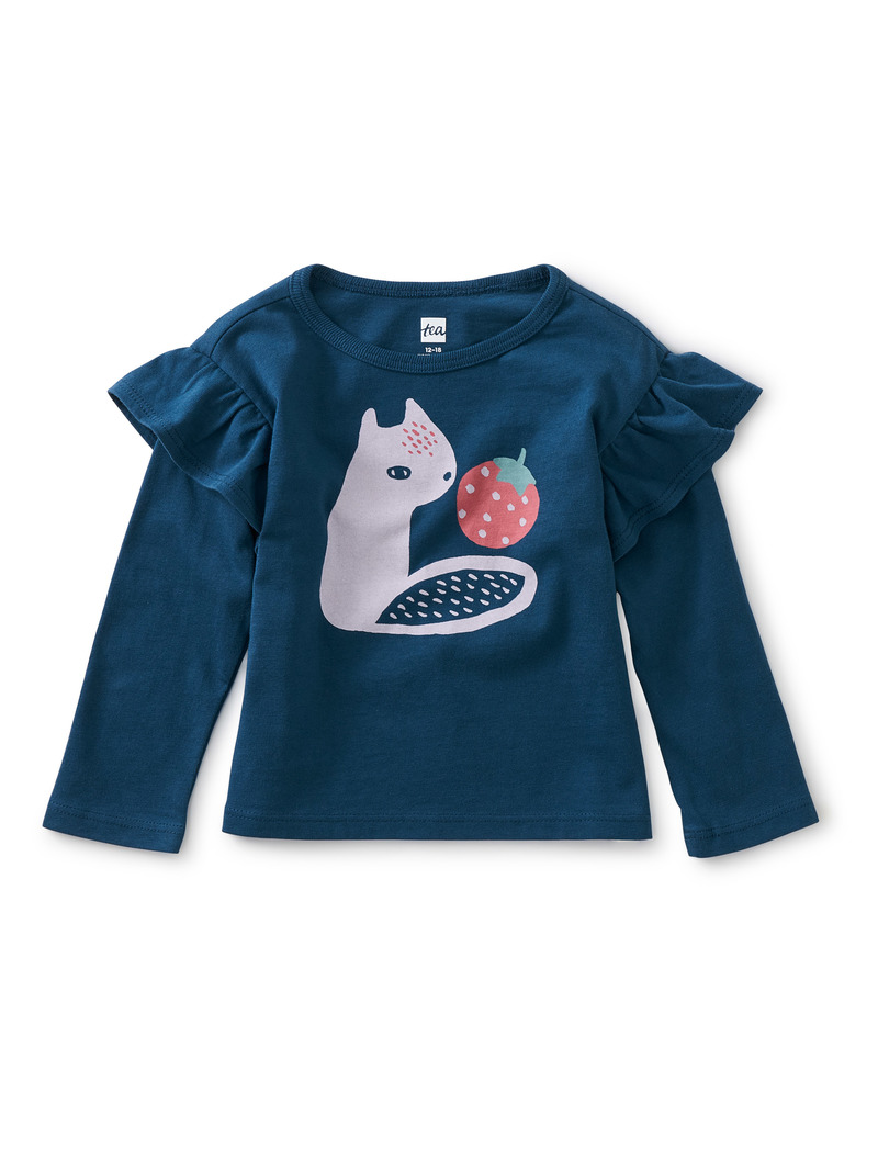 Ekorre Baby Ruffle Tee