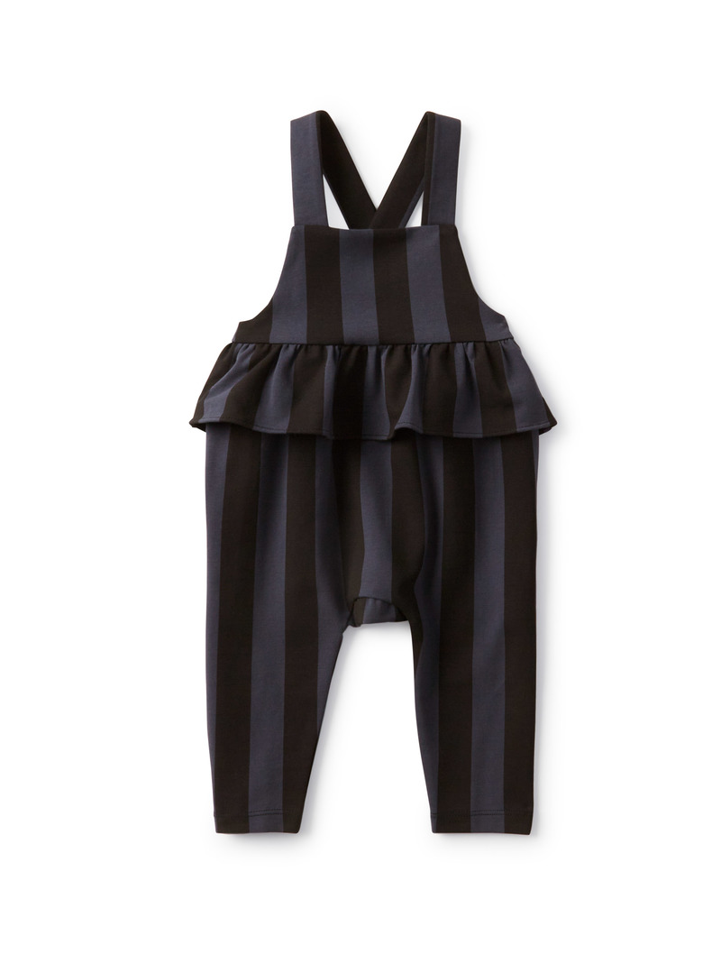 Ruffle Overall Baby Romper