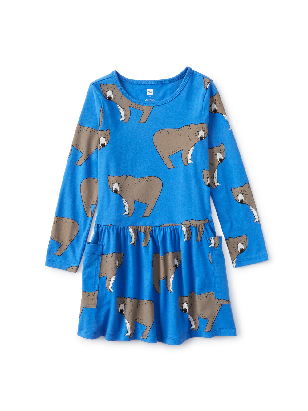 Long Sleeve Pocket Dress