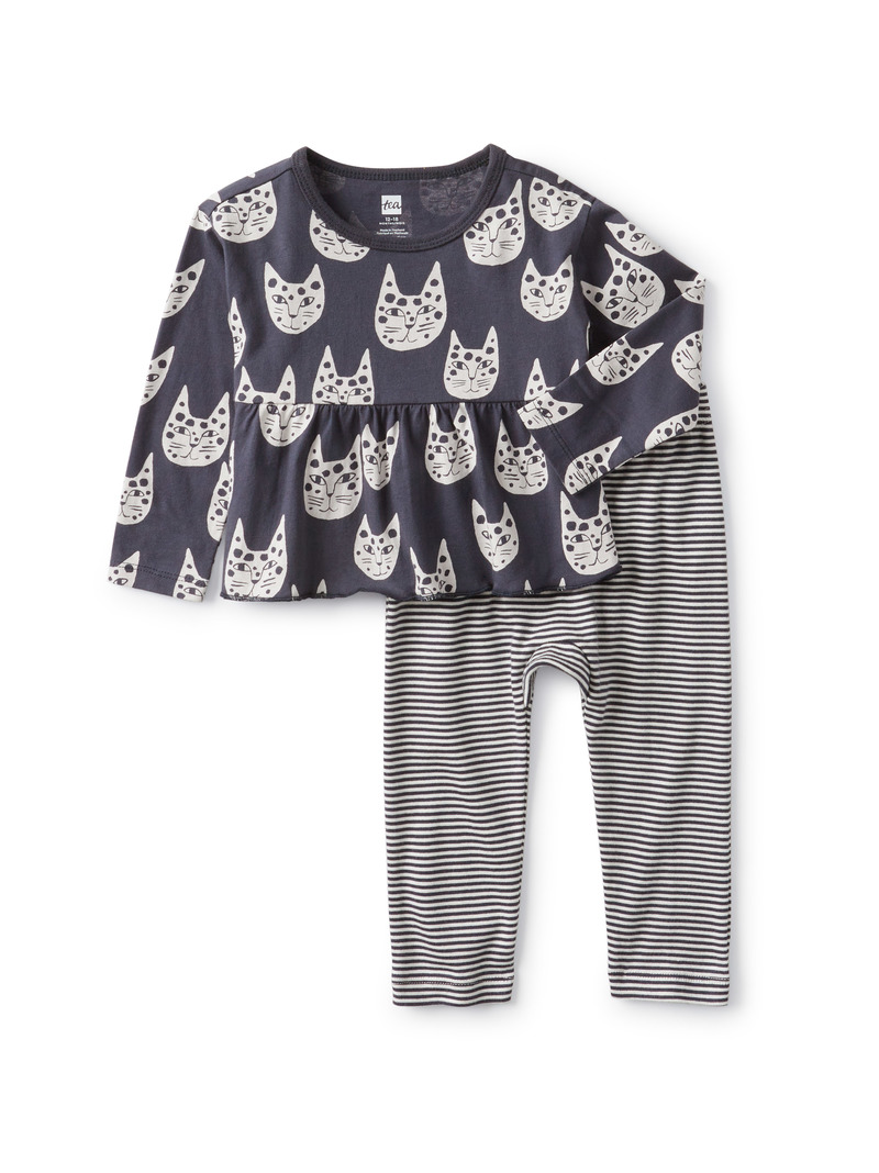 Peplum Top Baby Set