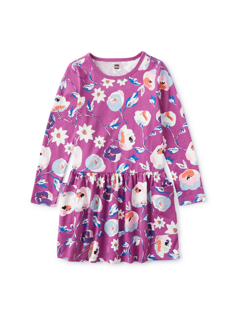 Long Sleeve Pocket Dress