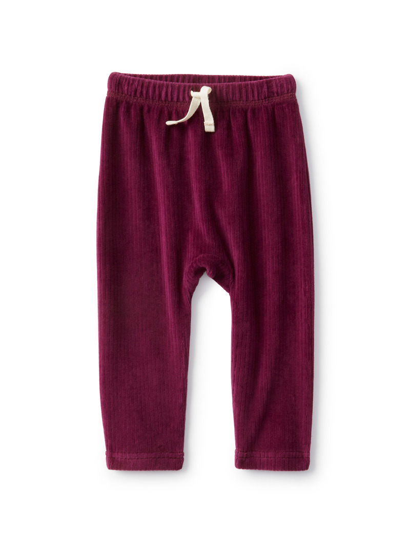 Velour Baby Pants