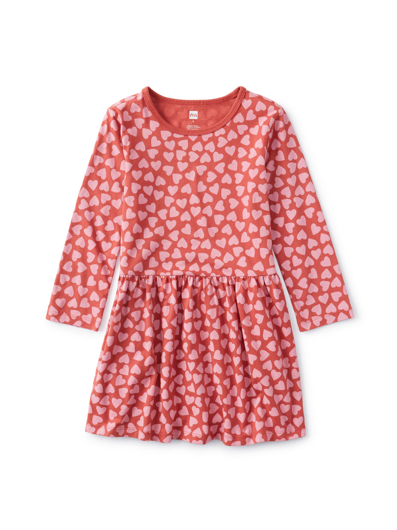 Long Sleeve Skirted Dress