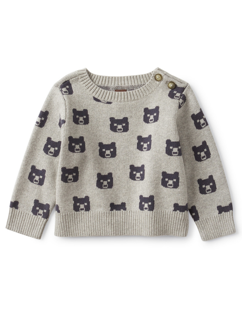Beary Cozy Baby Sweater