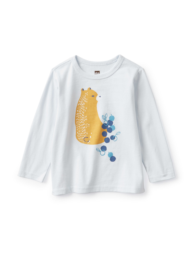 Bear Snacks Baby Graphic Tee