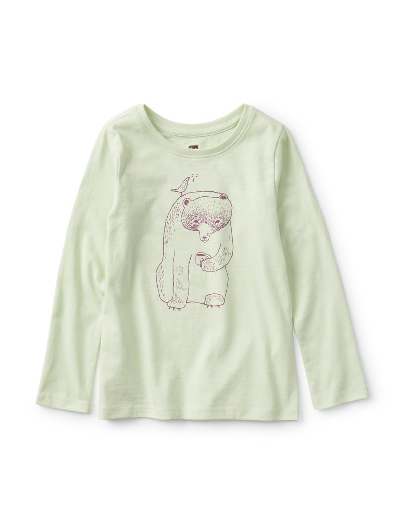 Fika Bear Graphic Tee