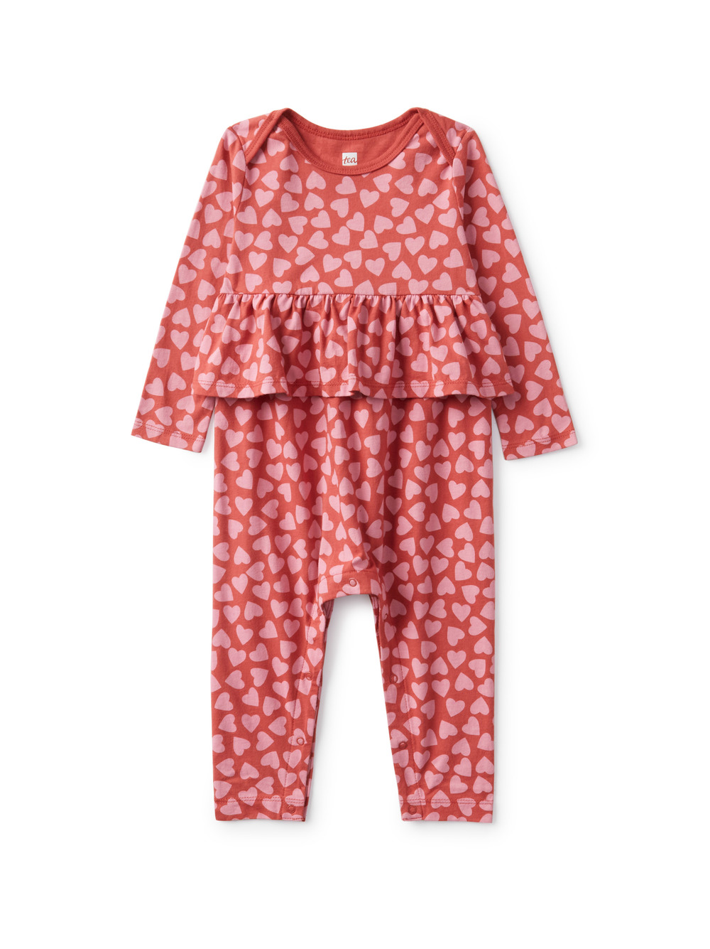Peplum Baby Romper