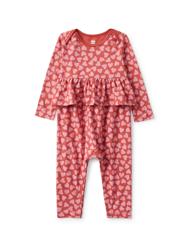 Peplum Baby Romper