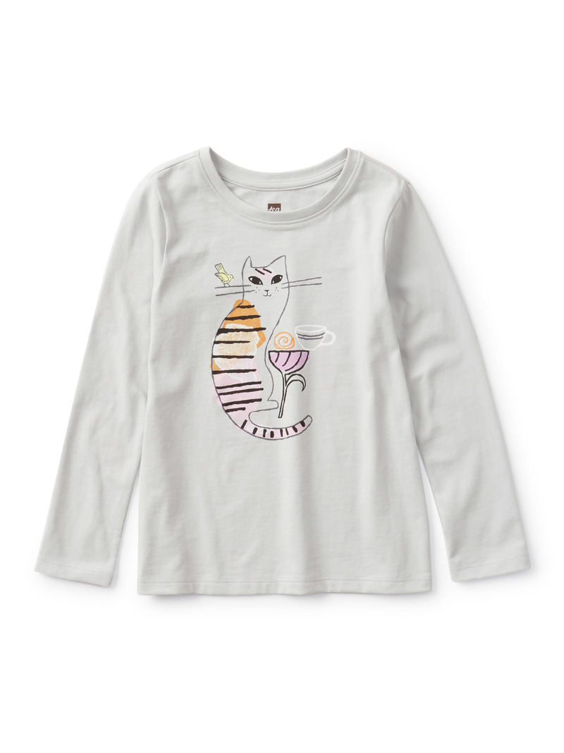 Fika Cat Graphic Tee
