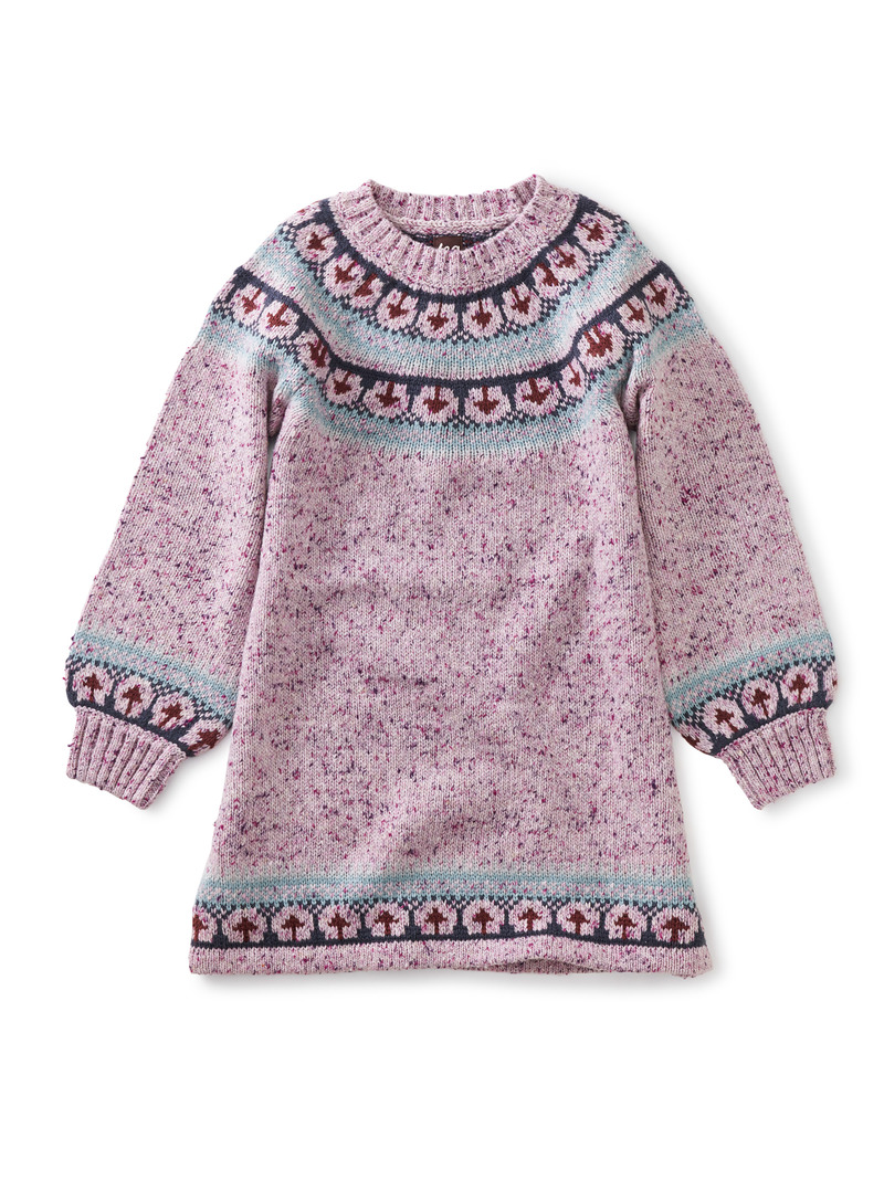 Fair Isle Sweater Dress