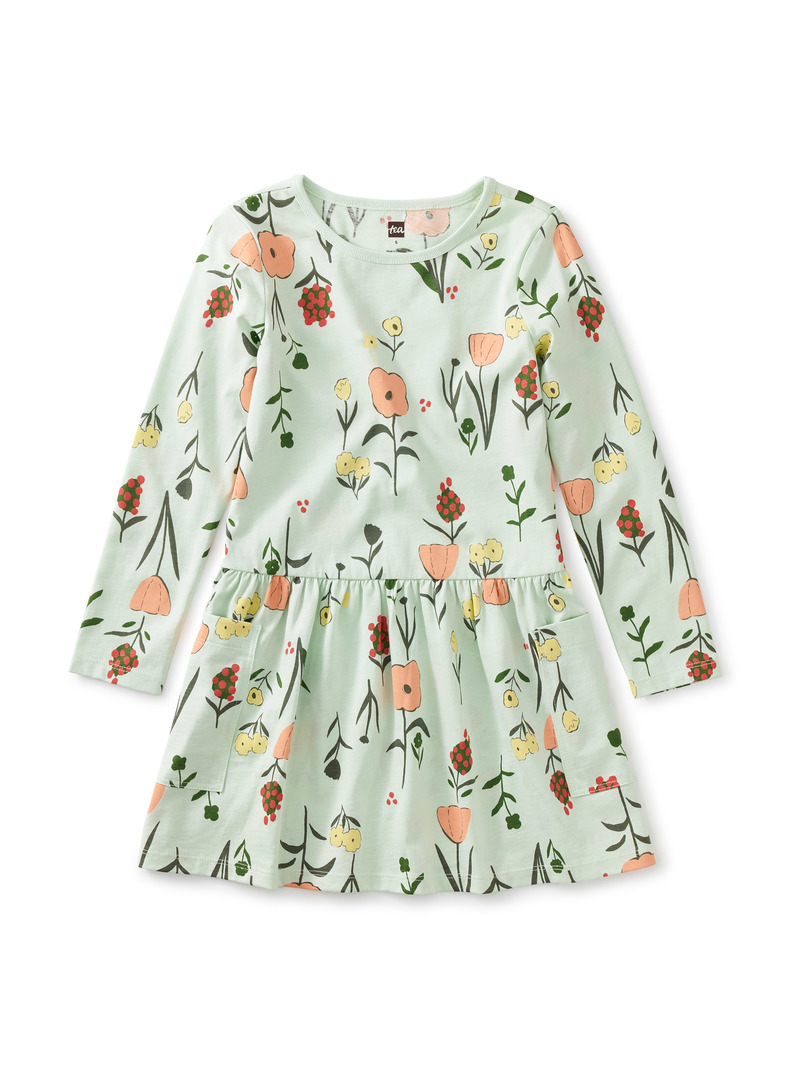 Long Sleeve Pocket Dress