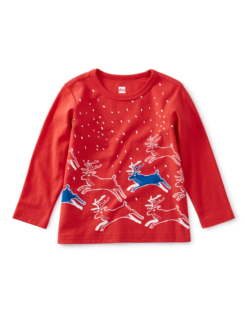 Reindeer Romp Baby Graphic Tee