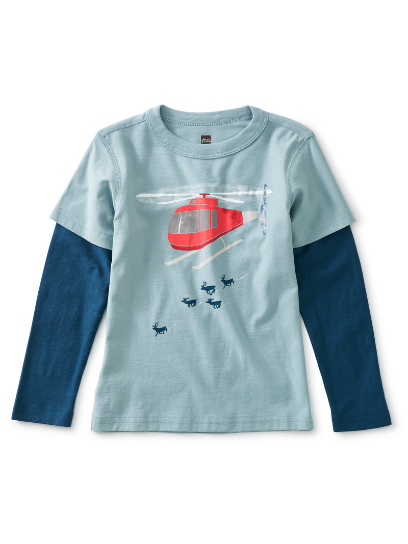 Helicopter Herding Graphic Tee