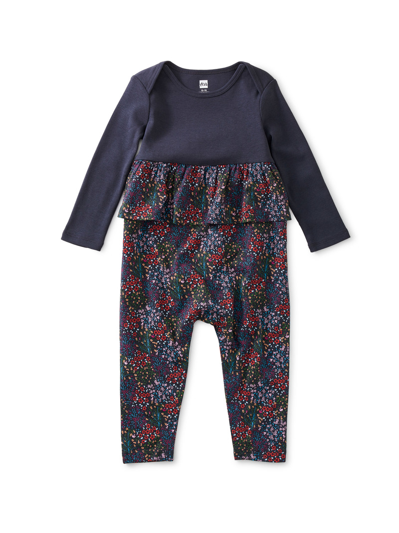 Peplum Baby Romper