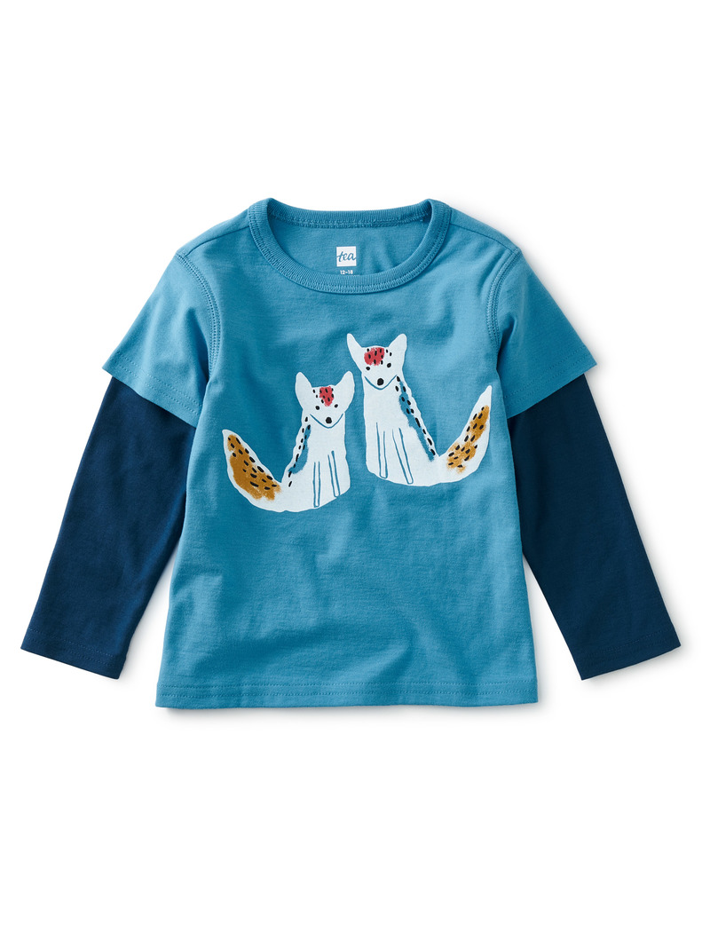 Brave Foxes Baby Graphic Tee