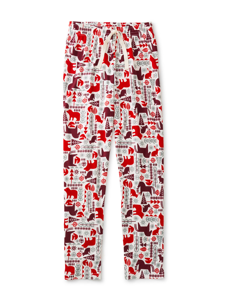 Tie Waist Adult Pajama Bottoms