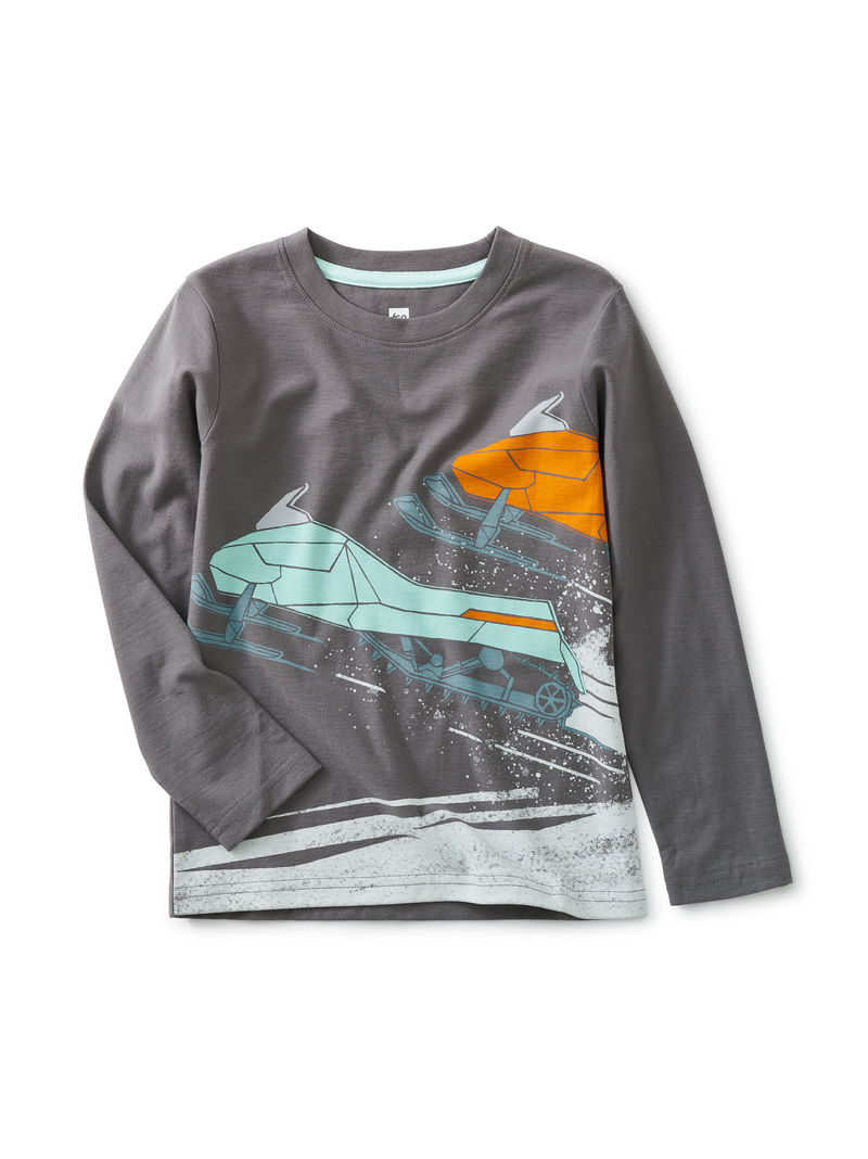 Racing Snowmobiles Graphic Tee