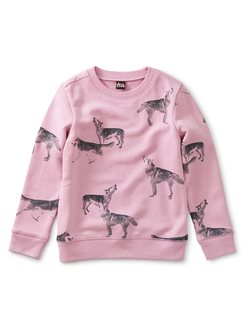 Husky Howl Printed Popover