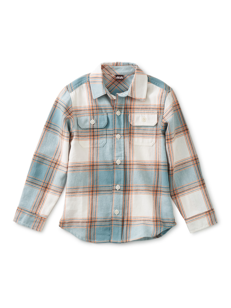 Flannel Button Up Shirt